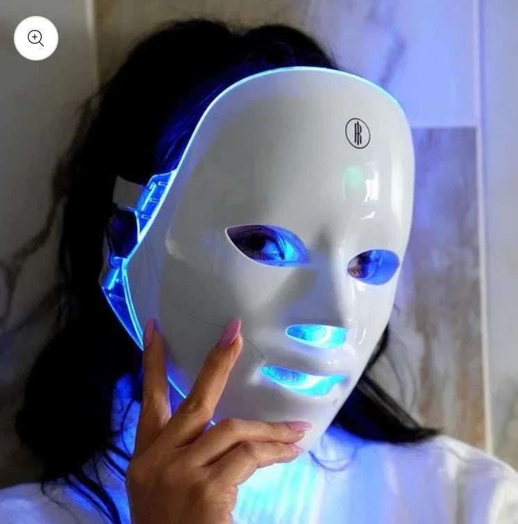 Portable 7-Color LED Face Mask