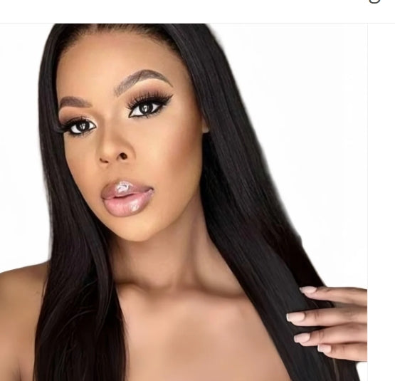 "16" Brazilian Hair Full Frontal Wig.