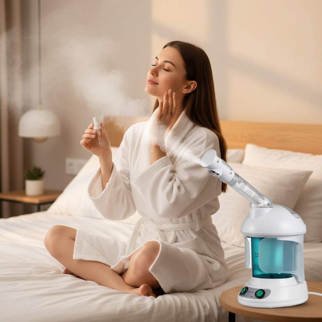 Face steamer self-care